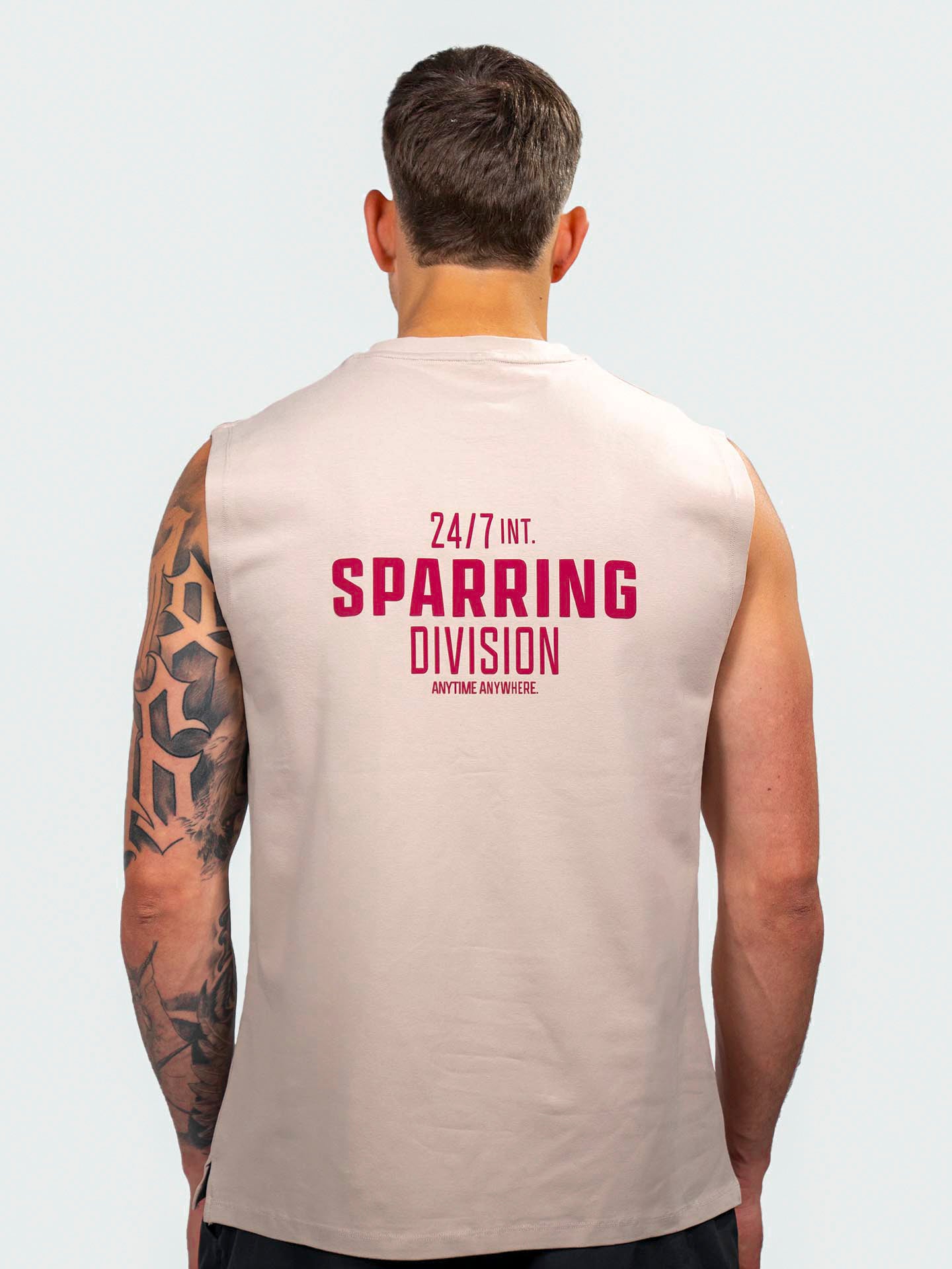 RINGLIFE Tank Top, Sparring Division, beige