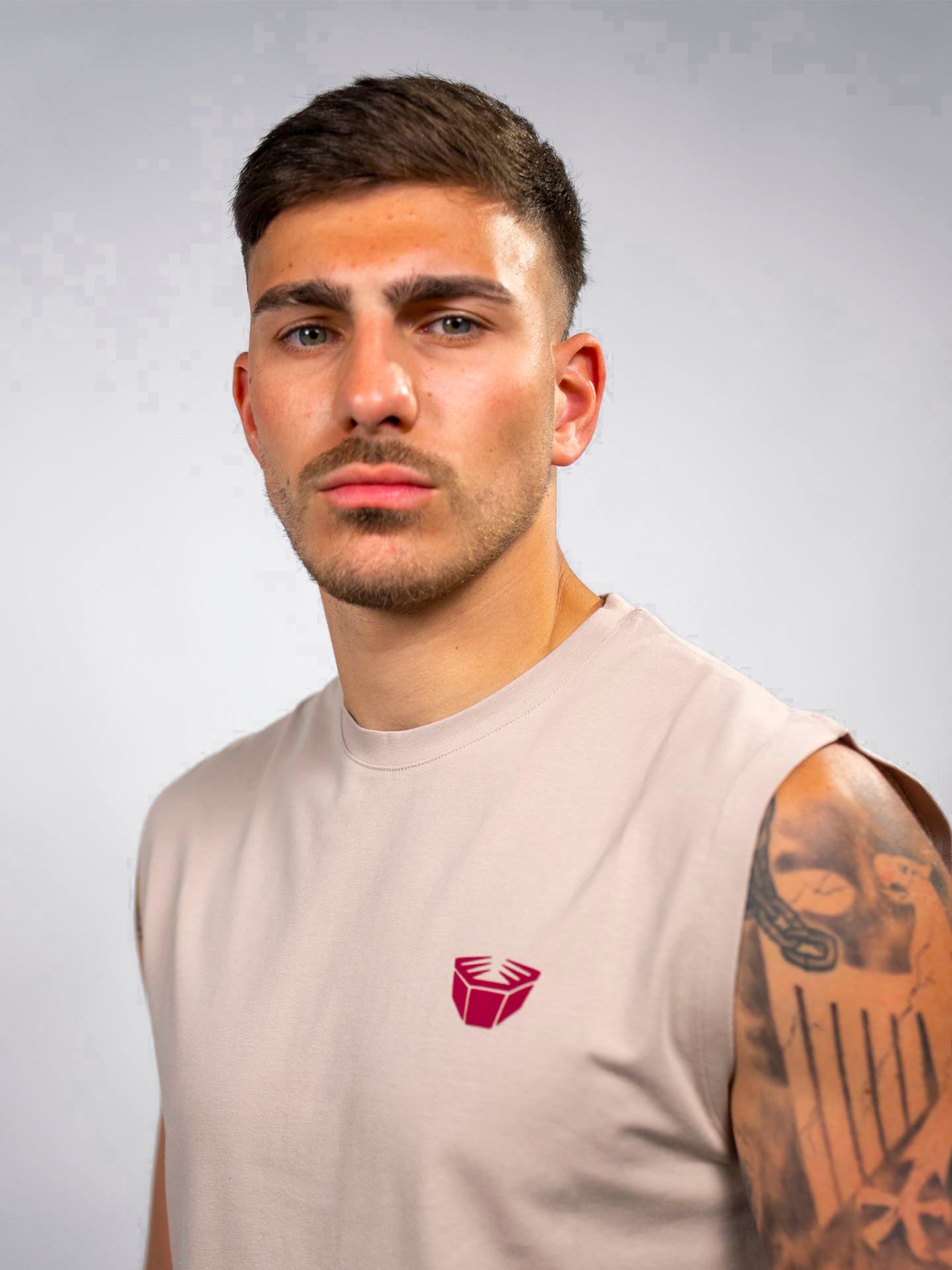 RINGLIFE Tank Top, Sparring Division, beige