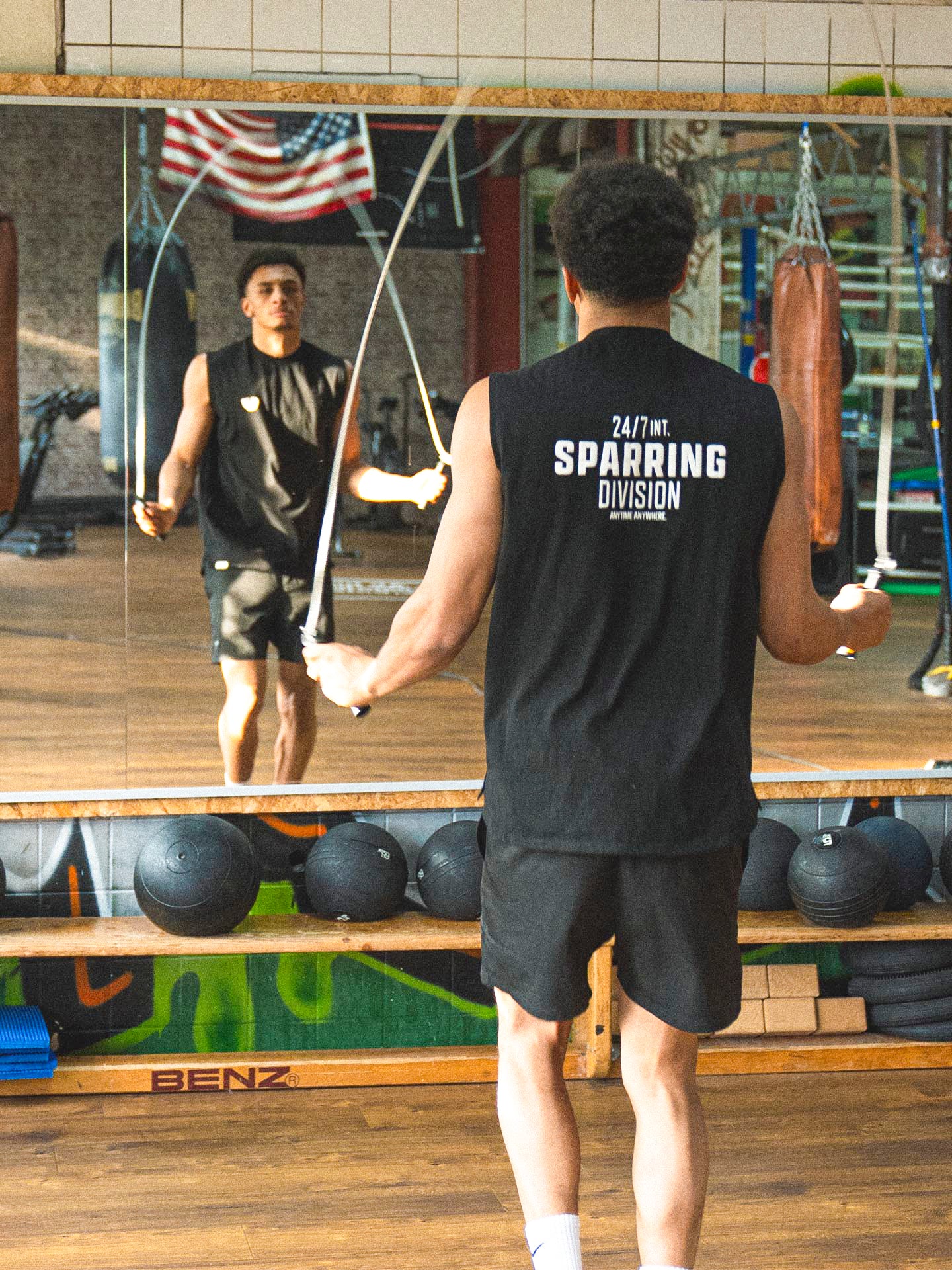 RINGLIFE Tank Top, Sparring Division, schwarz