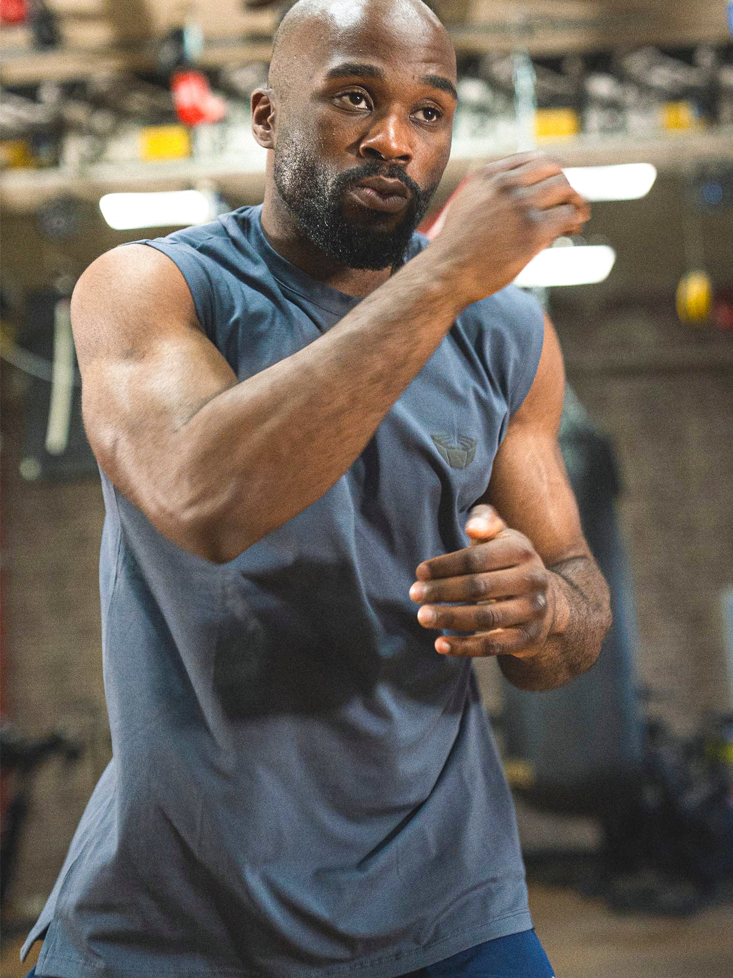 RINGLIFE Tank Top, Sparring Division, grau