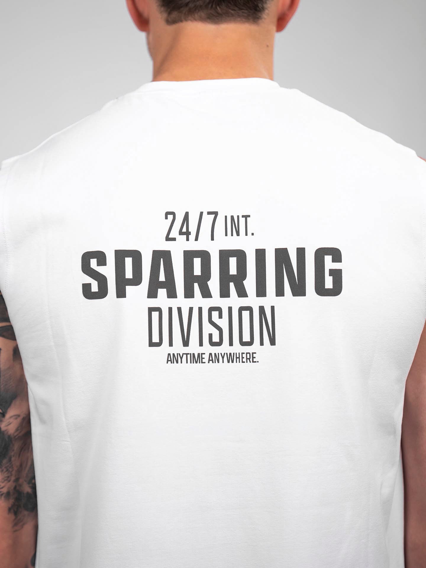 RINGLIFE Tank Top, Sparring Division, weiß