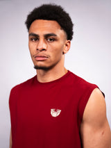 RINGLIFE Tank Top, Sparring Division, weinrot