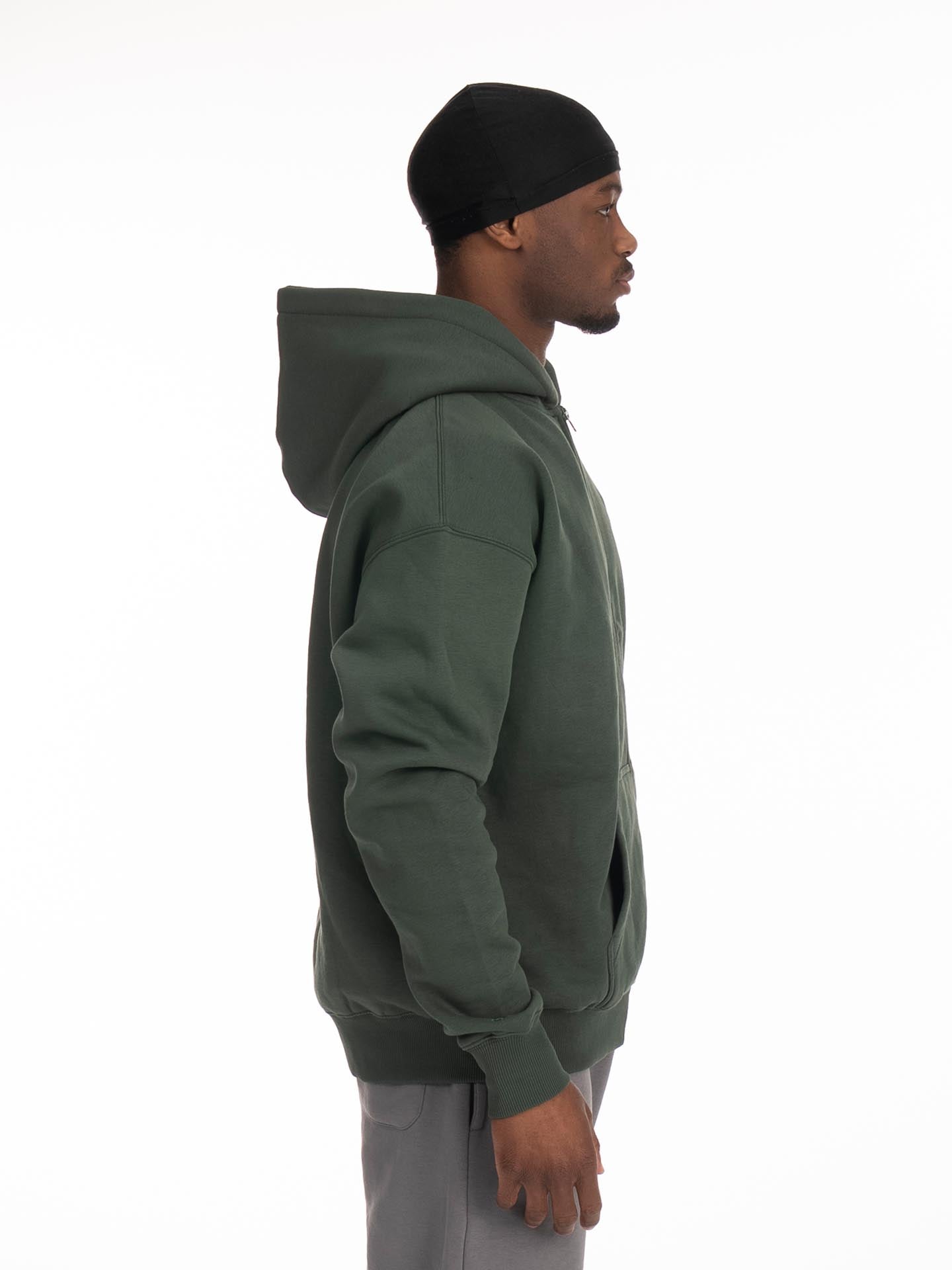 RINGLIFE Oversized Zipper, Octaring, dunkelgrün