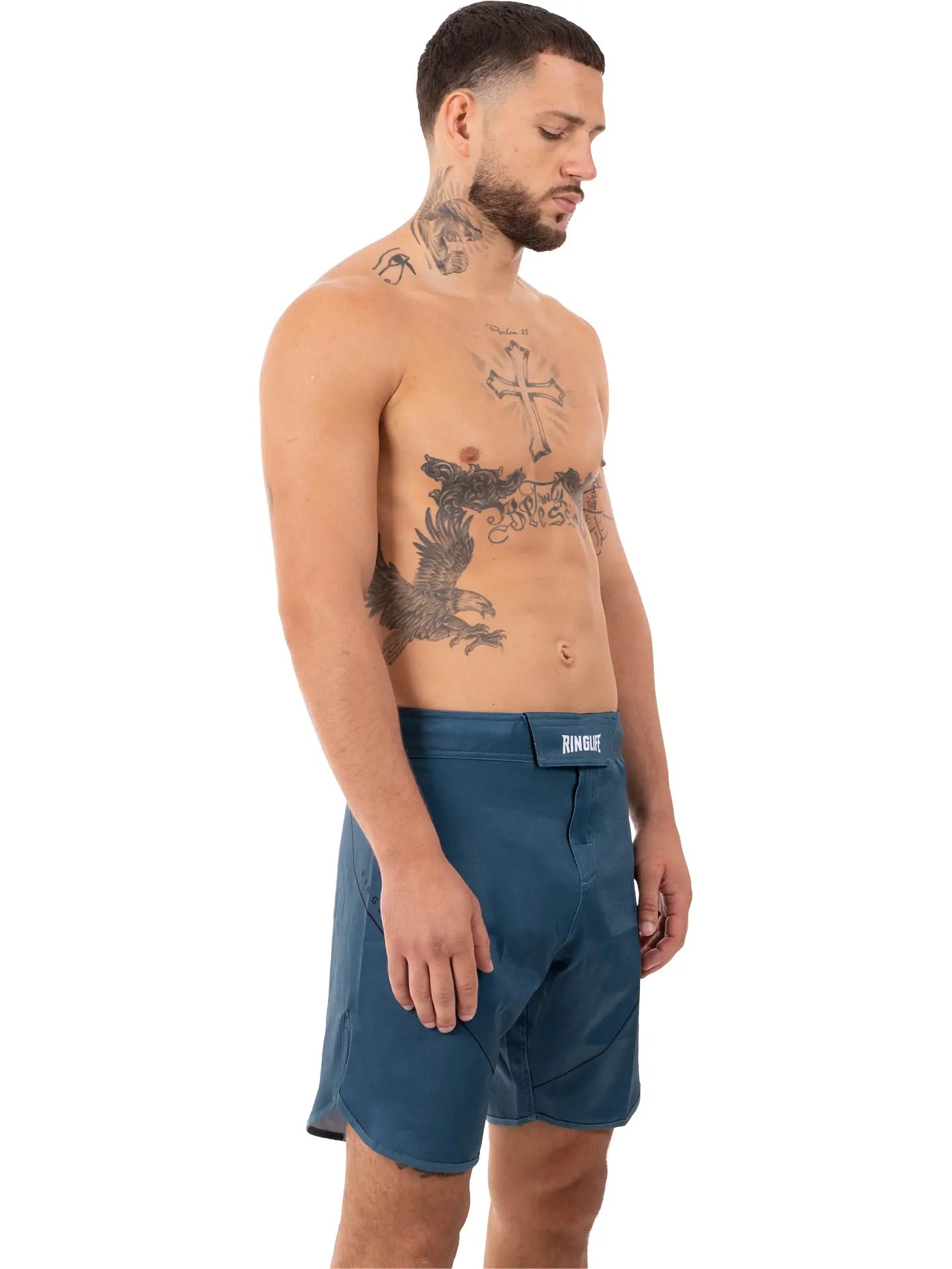 RINGLIFE MMA Fight Shorts, Origin, navy