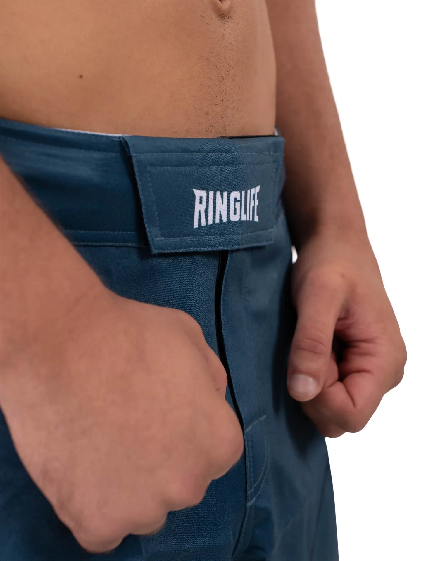 RINGLIFE MMA Fight Shorts, Origin Cropped, navy