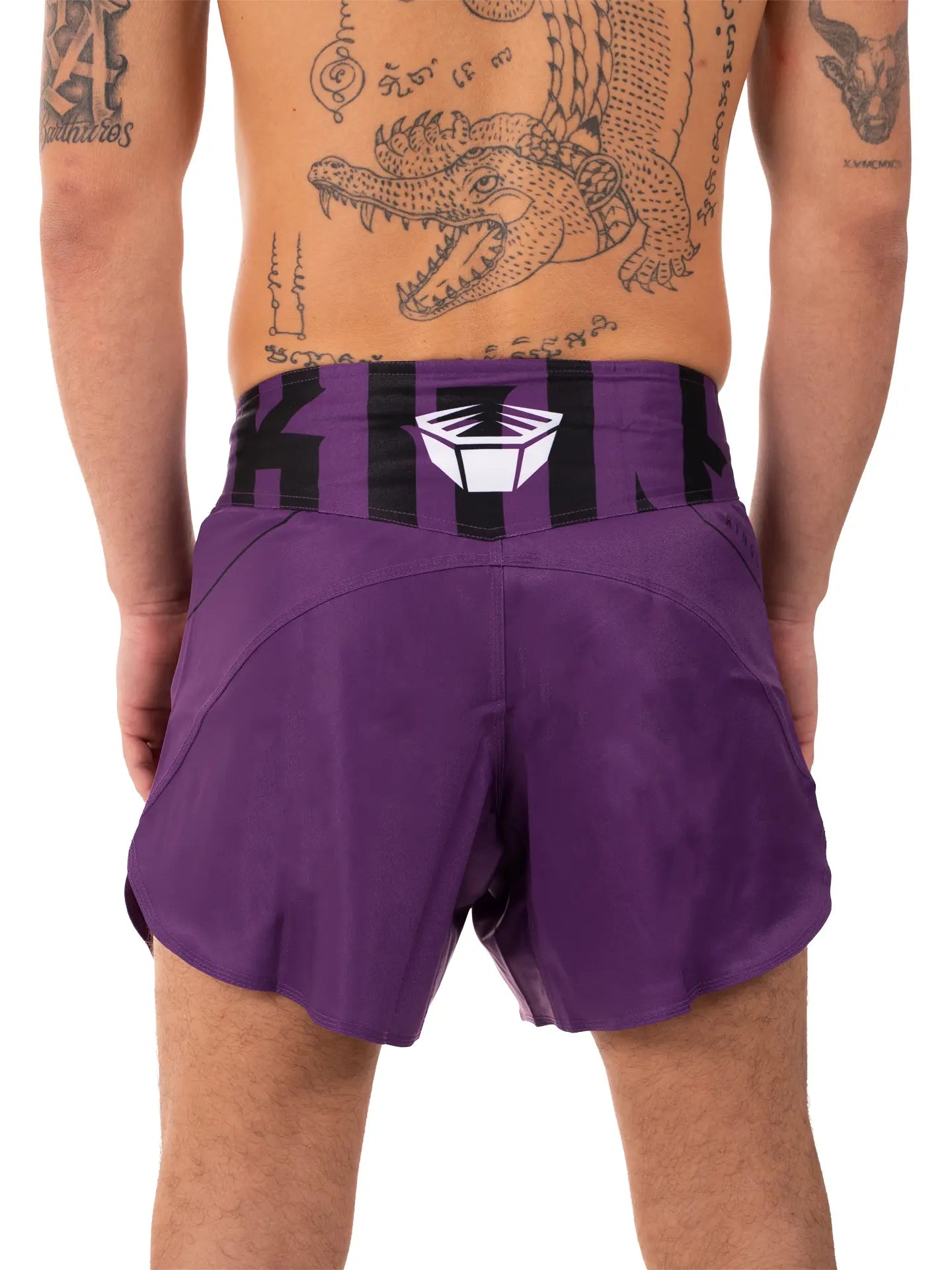 RINGLIFE MMA Fight Shorts, Origin Cropped, lila