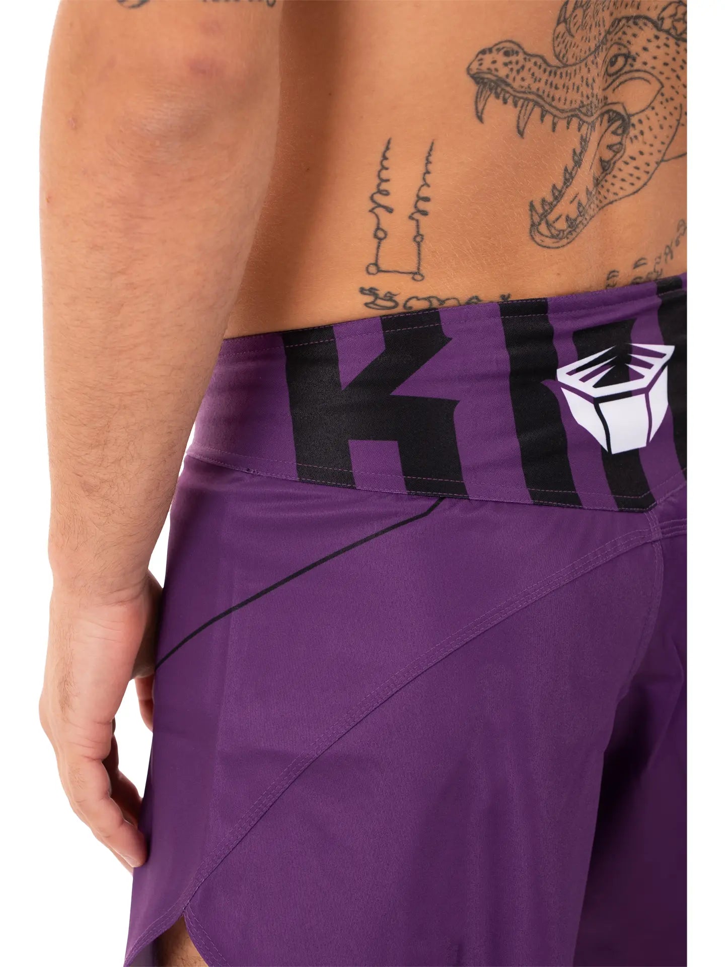RINGLIFE MMA Fight Shorts, Origin Cropped, lila