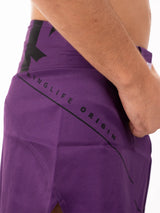 RINGLIFE MMA Fight Shorts, Origin Cropped, lila