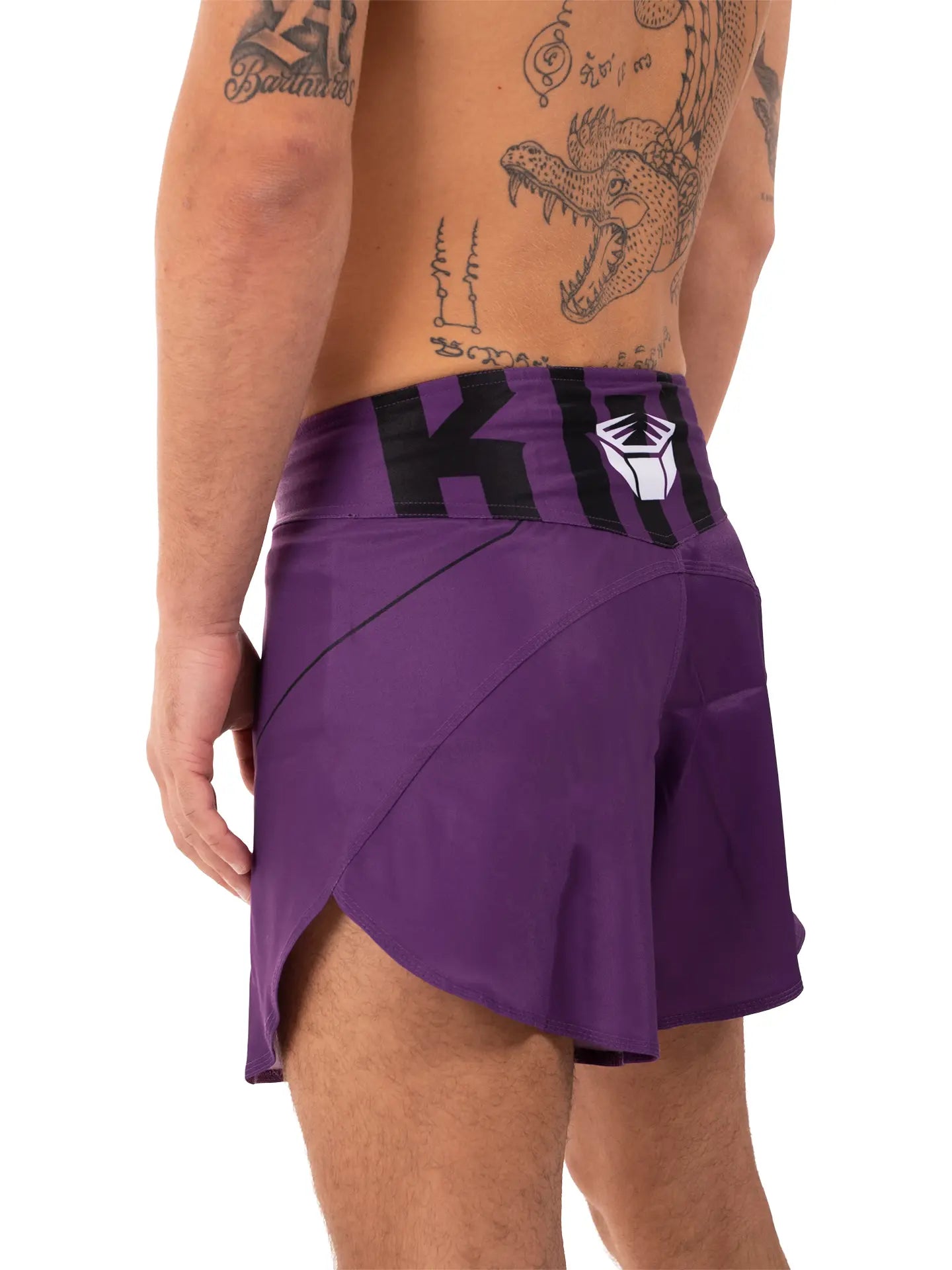 RINGLIFE MMA Fight Shorts, Origin Cropped, lila