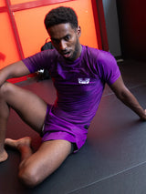 RINGLIFE MMA Fight Shorts, Origin Cropped, lila