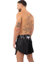 RINGLIFE MMA Fight Shorts, Origin Cropped, schwarz