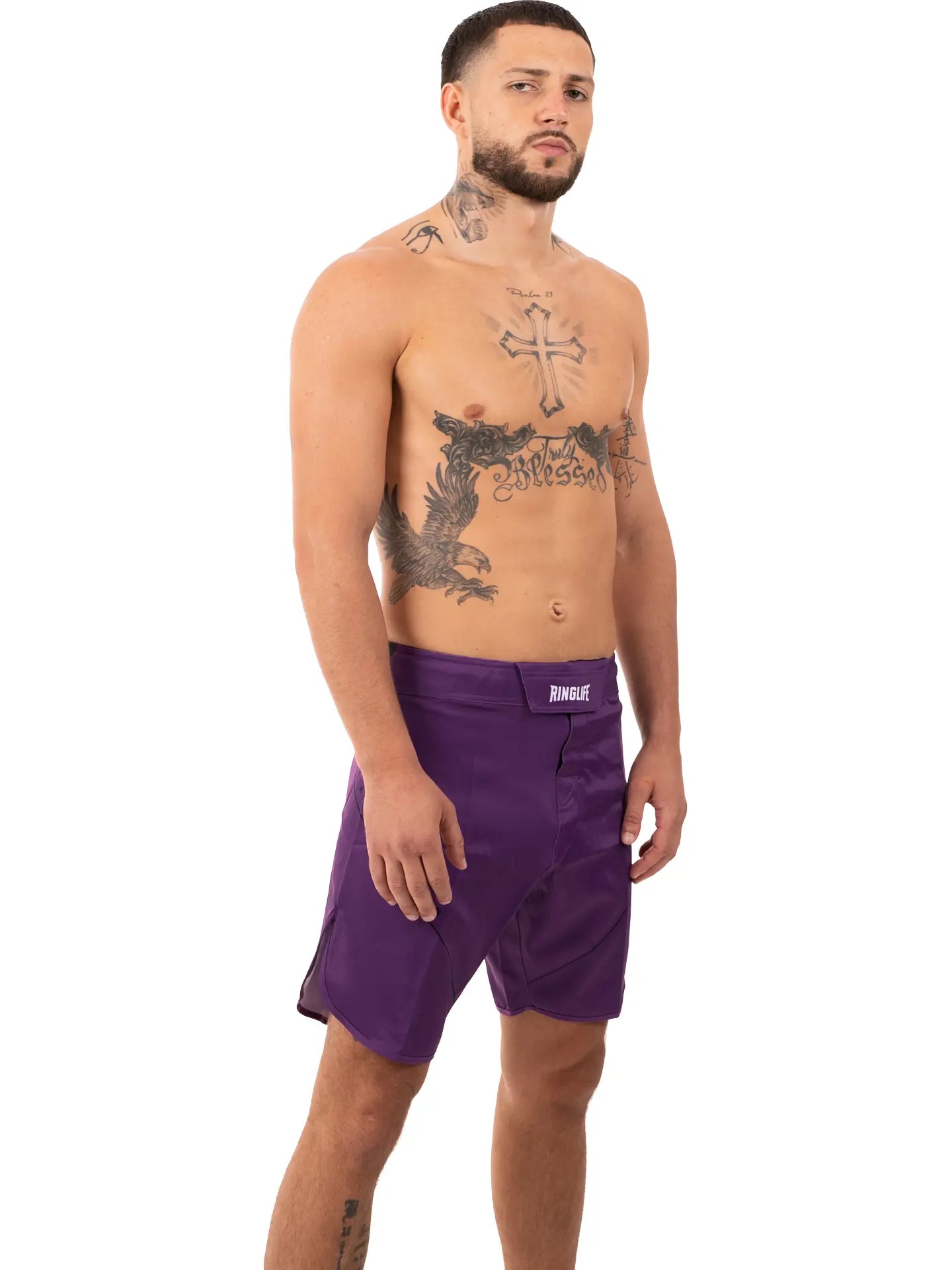 RINGLIFE MMA Fight Shorts, Origin, lila