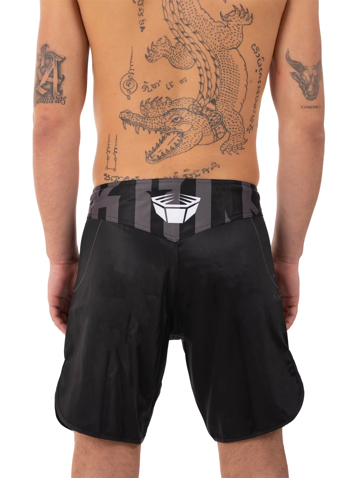 RINGLIFE MMA Fight Shorts, Origin, schwarz
