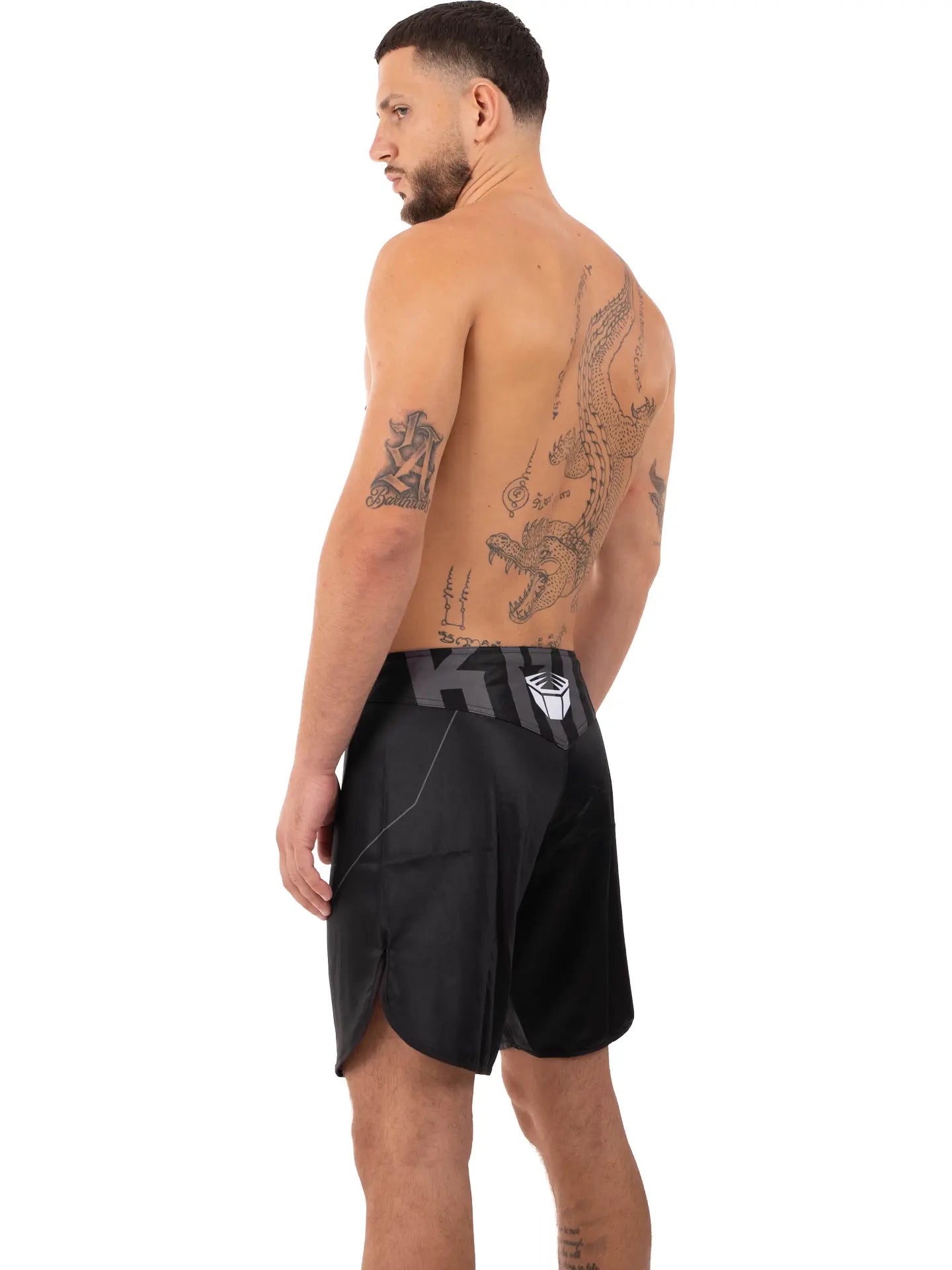 RINGLIFE MMA Fight Shorts, Origin, schwarz
