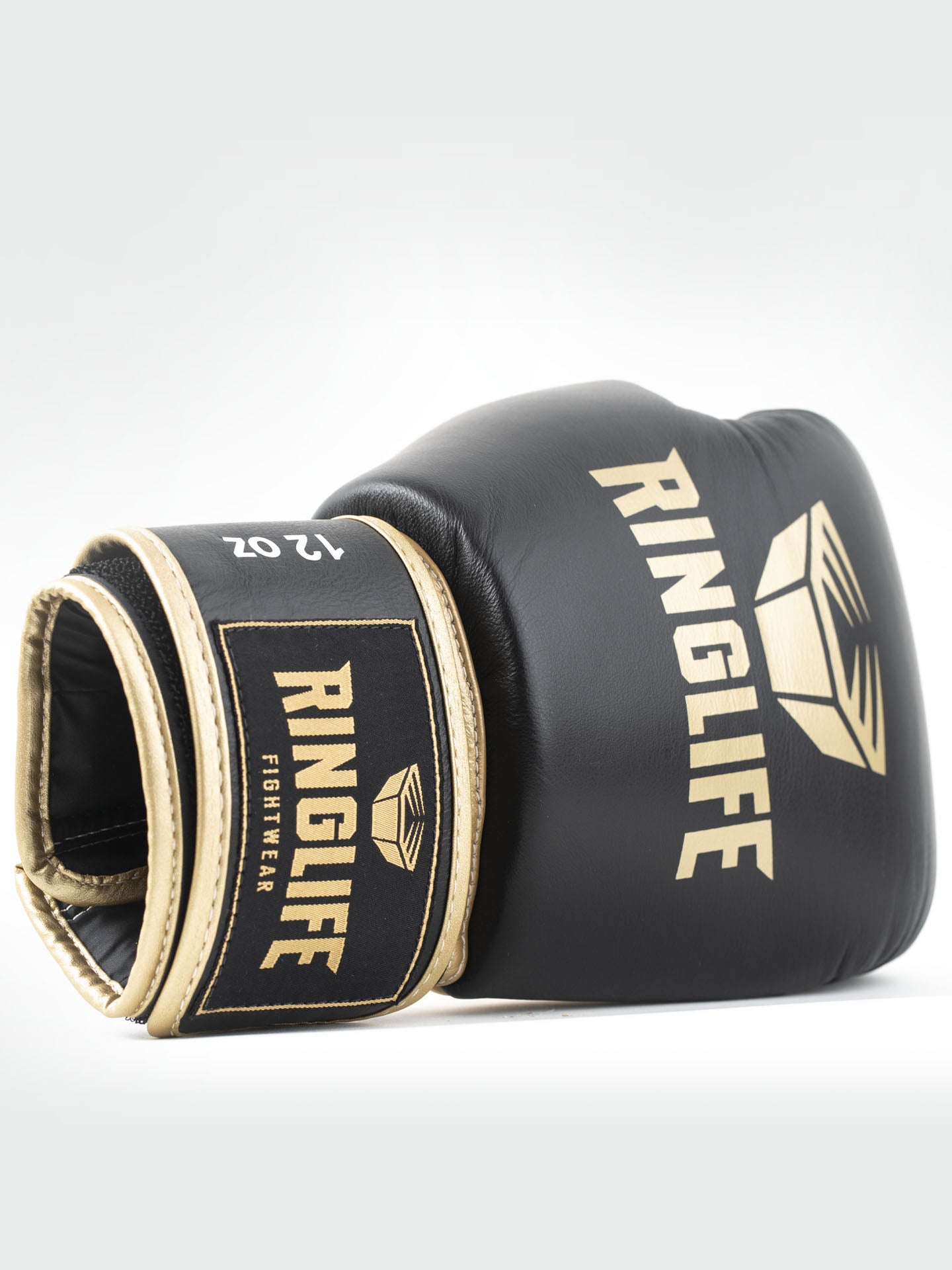 RINGLIFE Boxhandschuhe - Logo Premium schwarz-gold