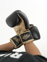 RINGLIFE Boxhandschuhe - Logo Premium schwarz-gold