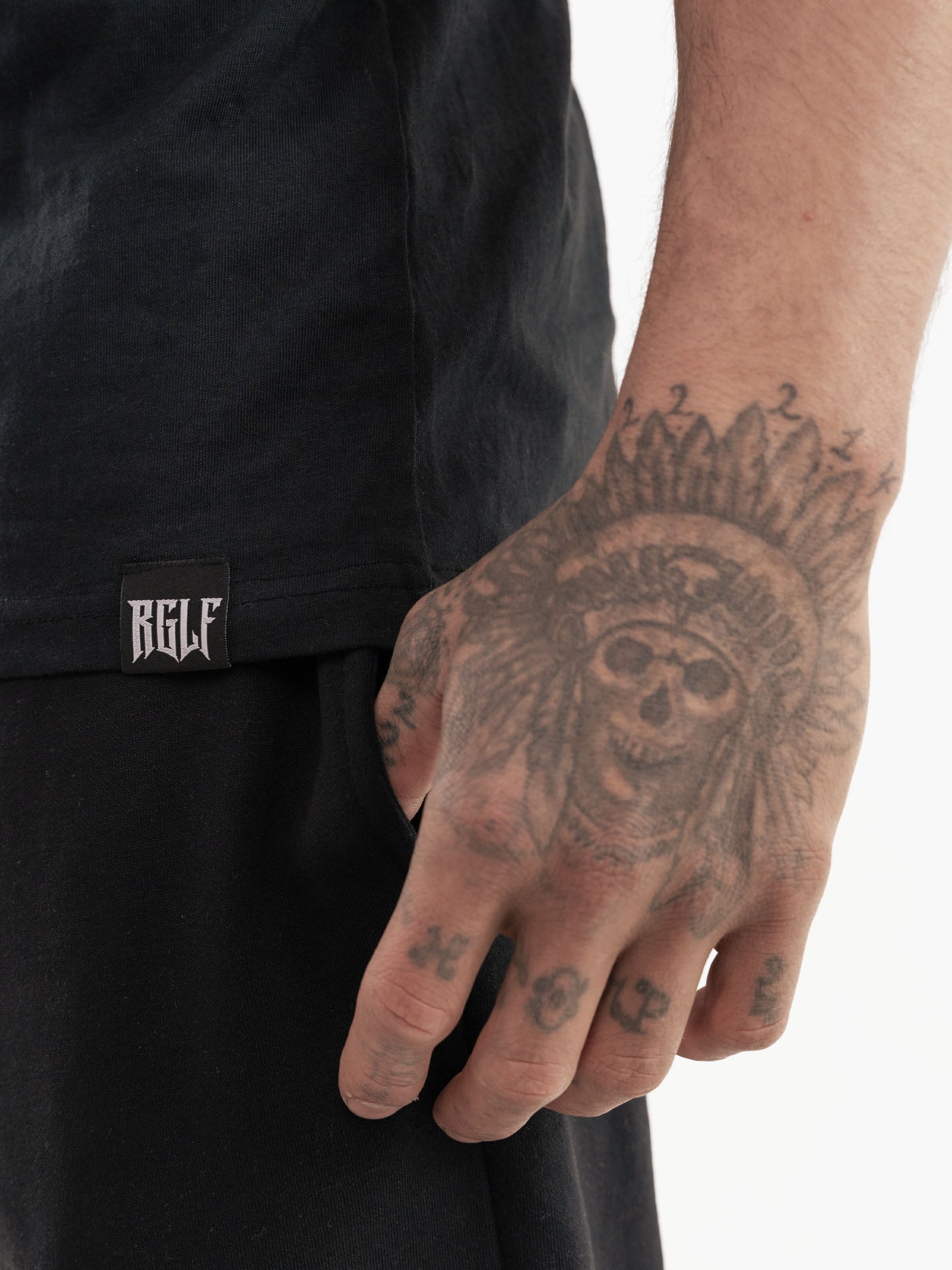 RINGLIFE T-Shirt - Logo schwarz-weiß