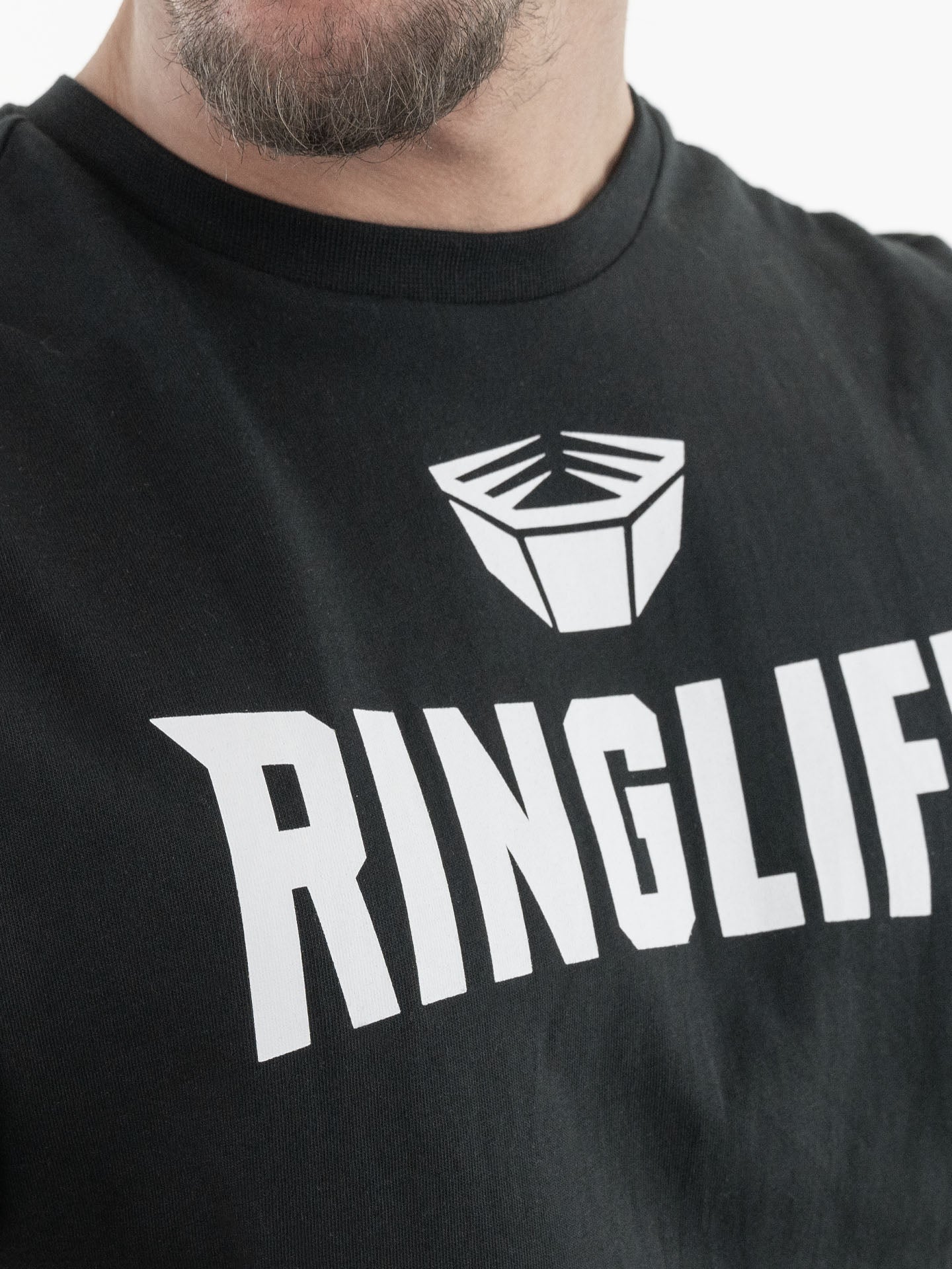 RINGLIFE T-Shirt - Logo schwarz-weiß