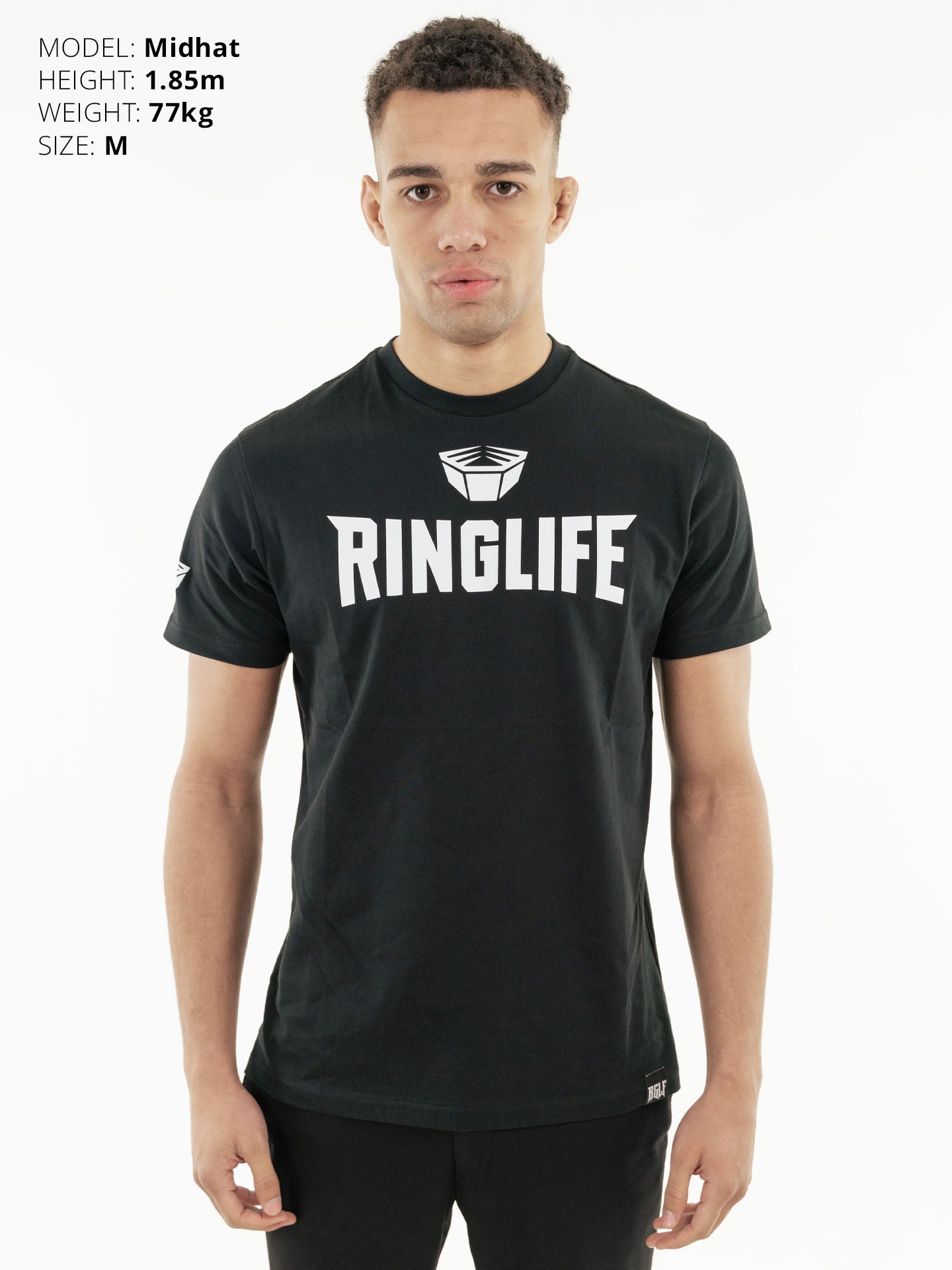RINGLIFE T-Shirt - Logo schwarz-weiß